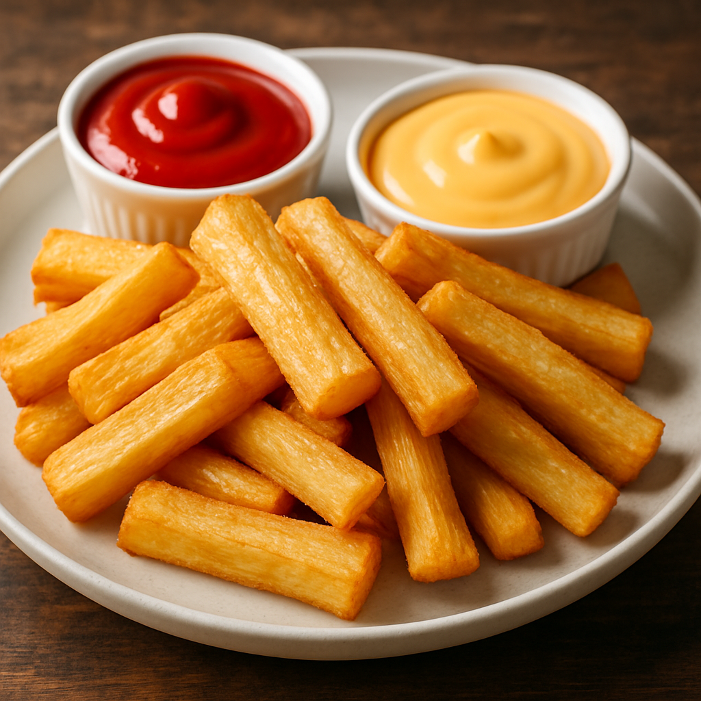 Cassava Fries, A Crispier and Tastier Alternative to French Fries!